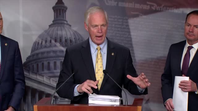 Sen. Johnson Offers Amendment to Eliminate Earmarks from Massive Omnibus Spending Bill 12.20