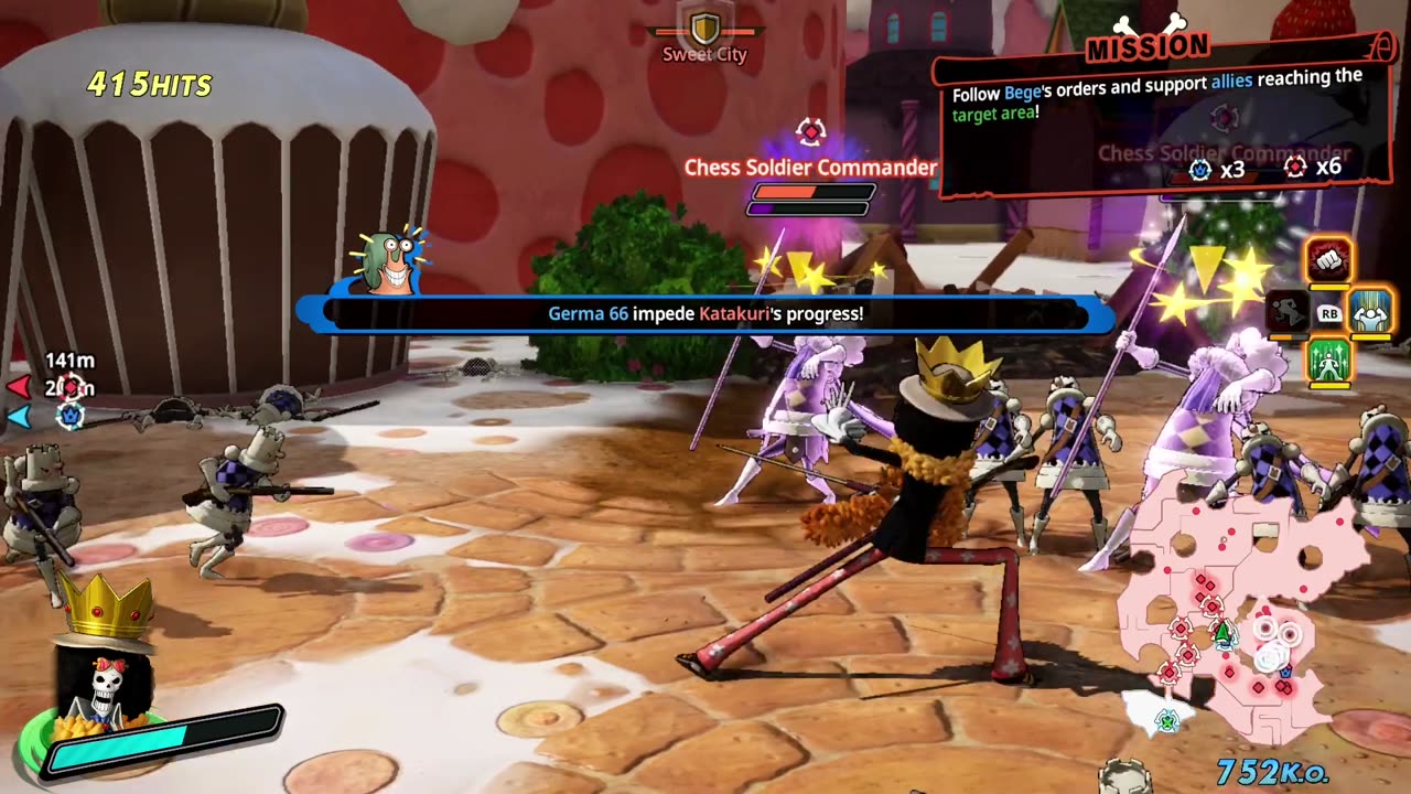 One Piece: Pirate Warriors 4 - Tear It Down! The Tea Party from Hell