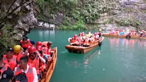 Canyon boating