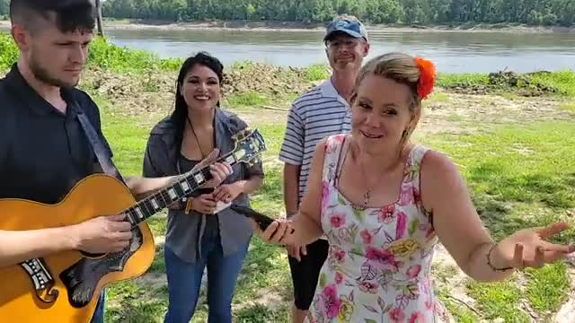 Sunday Church with Resistance Chicks on the Missouri River