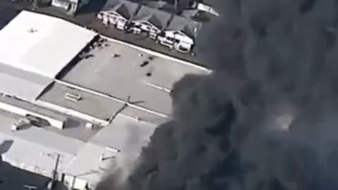 Fire At Cleveland Ohio Steel Plant