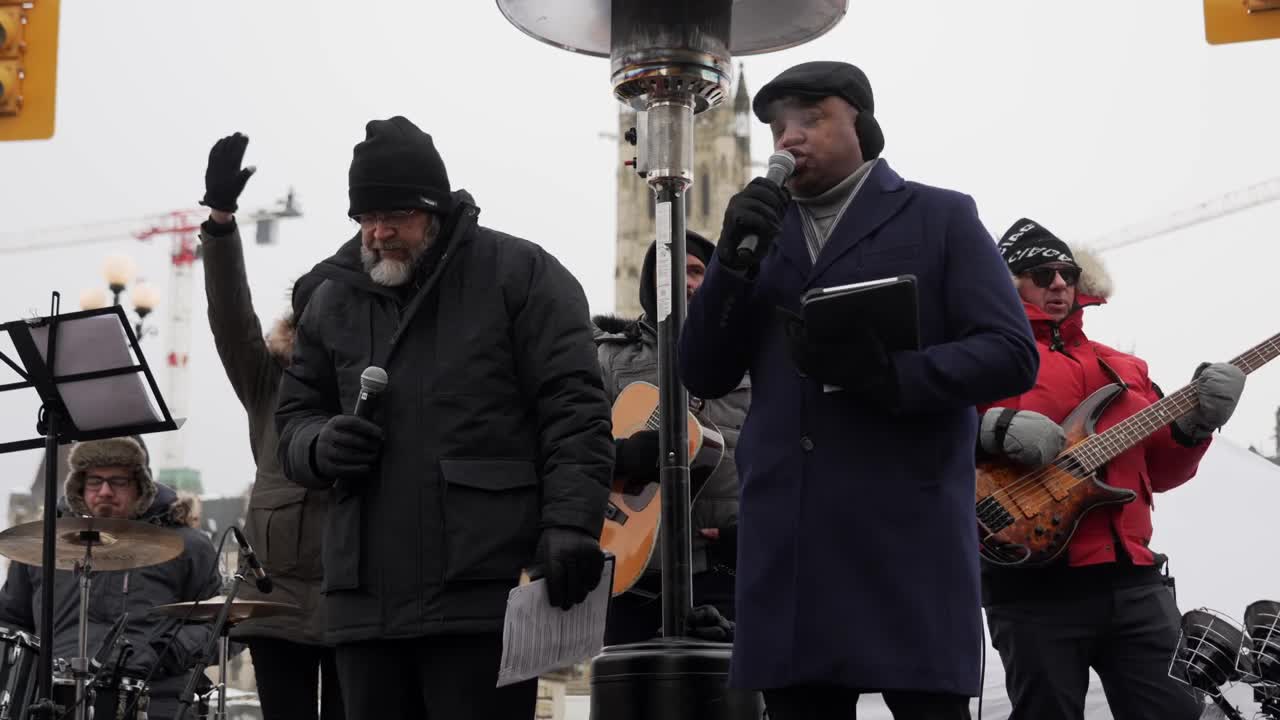 Freedom Convoy Ottawa Canada 2022 Prayer By Henry Hildebrandt Feb 6th 2022