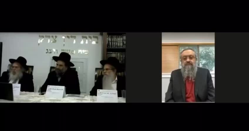 Dr. Zelenko testimony to Rabbinical group