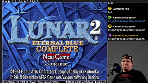 Game Change for 1 night - Lunar: Eternal Blue Complete