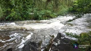 Afon Llugwy - picturesque river in Betws-Y-Coed