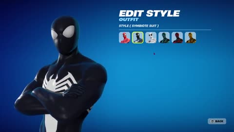 ALL FORTNITE SPIDERMAN SKINS!