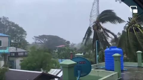 Power of Tropical Storm Hurricane Typhoon