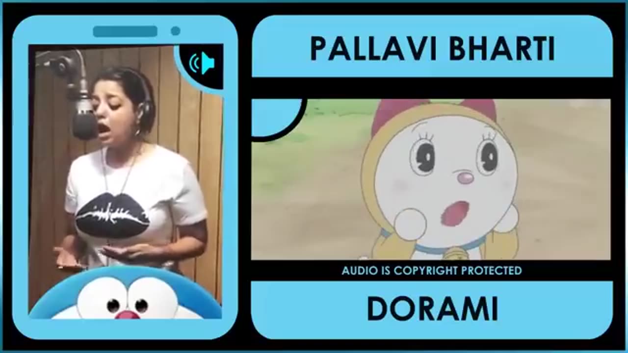 LIVE DUBBING of all DORAEMON characters