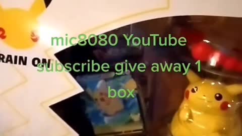 Give Away when we hit 1000 subscribers