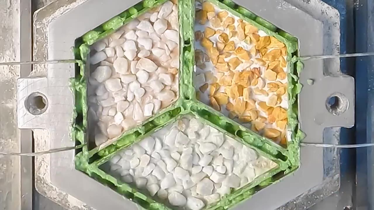 How it's made - Patterned Terrazzo Tiles