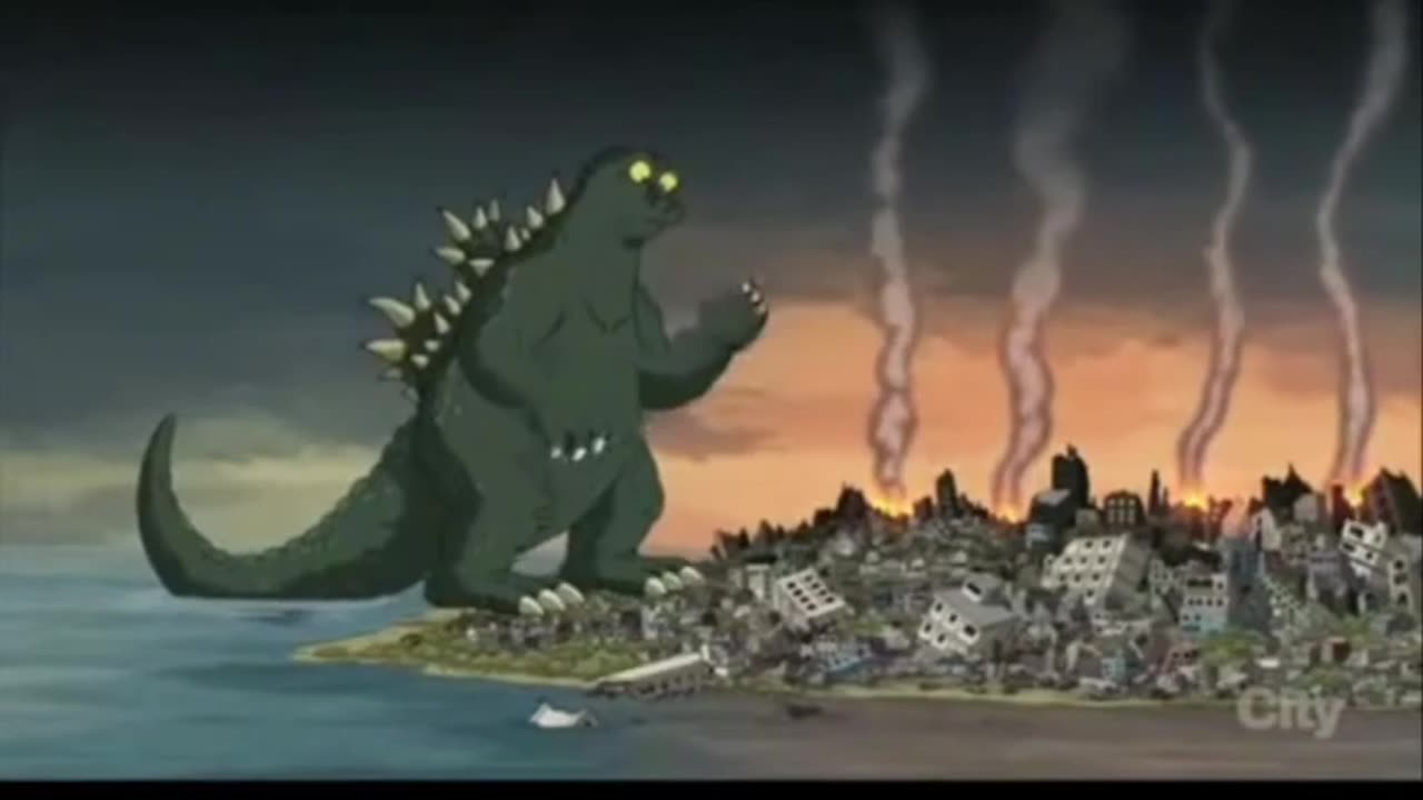 Godzilla attacks Haiti