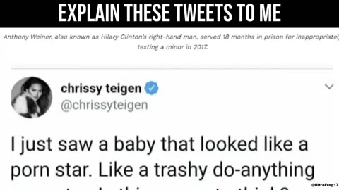 Chrissy Teigen For Harris/Walz PEDO TWEETS