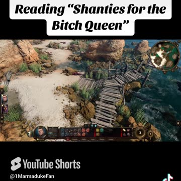 Reading “Shanties for the B*tch Queen” from Balur’s Gate III