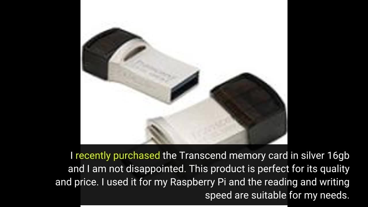 Transcend memory card, Silver 16gb