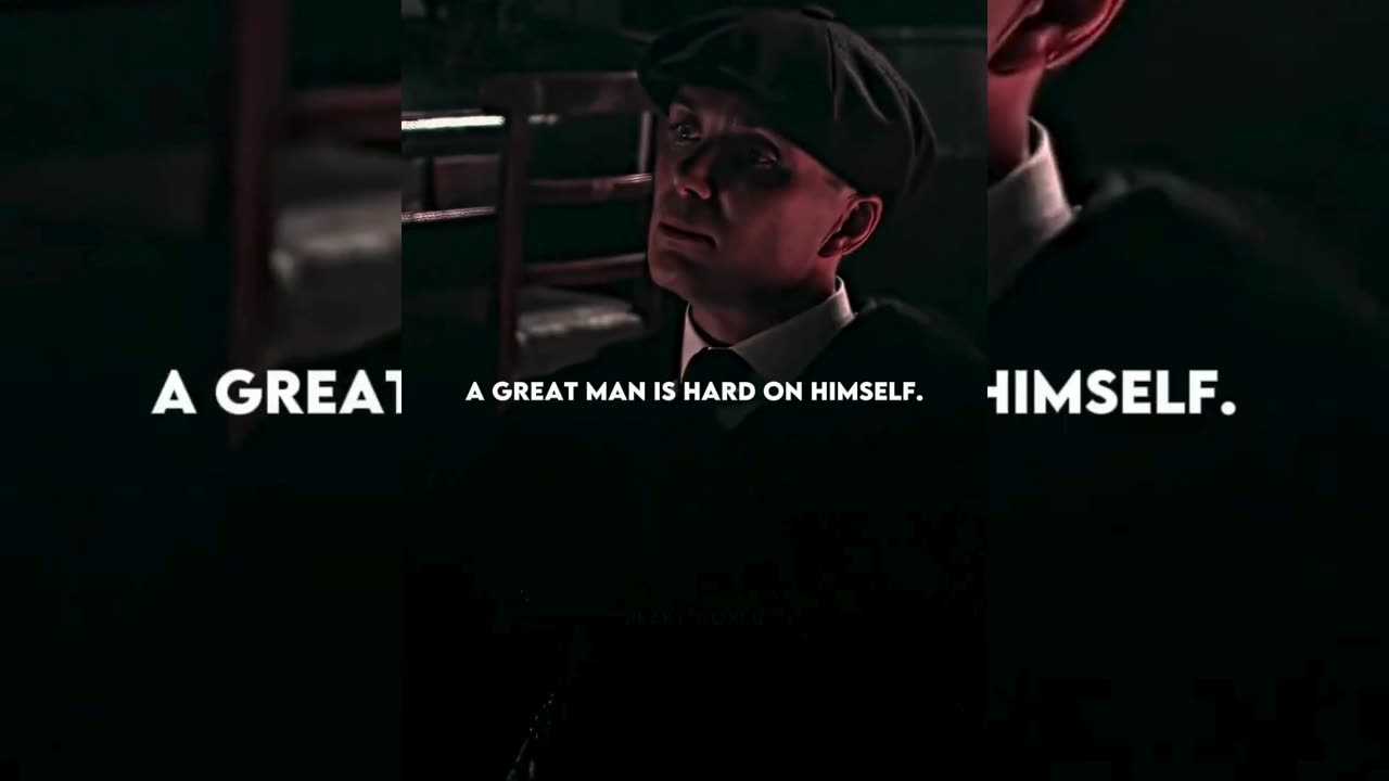 A SMALL MAN IS HARD ON OTHERS ~ THOMAS SHELBY || QUOTES