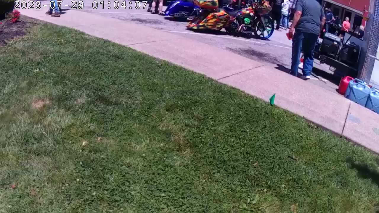 slow motion no sound bikefest 2023