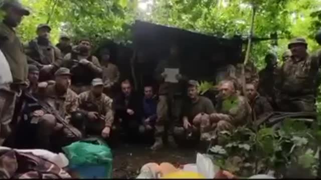 Ukrainische Soldaten der 58. motorisierten Infanteriebrigade können nicht weiter kämpfen