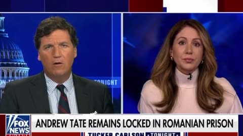 Andrew Tate remains locked in Romanian prison and Tucker knows it’s a set up