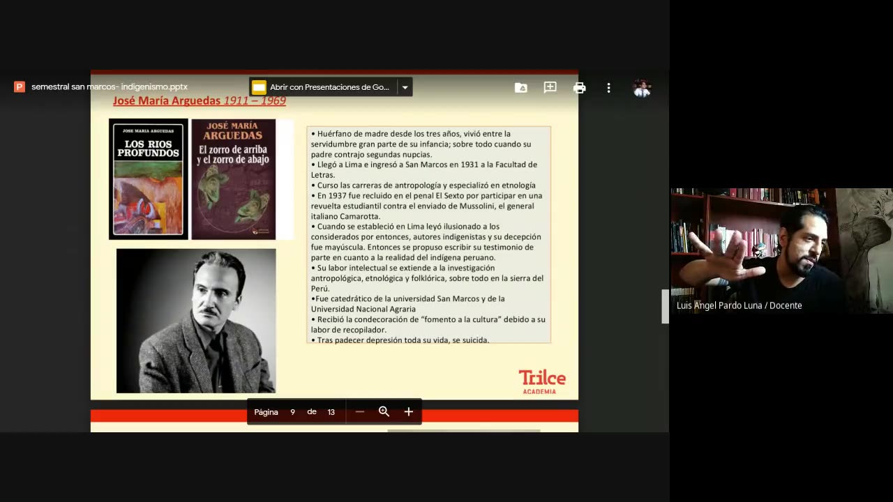 TRILCE SEMESTRAL 2021 | SEMANA 17 | LITERATURA: INDIGENISMO
