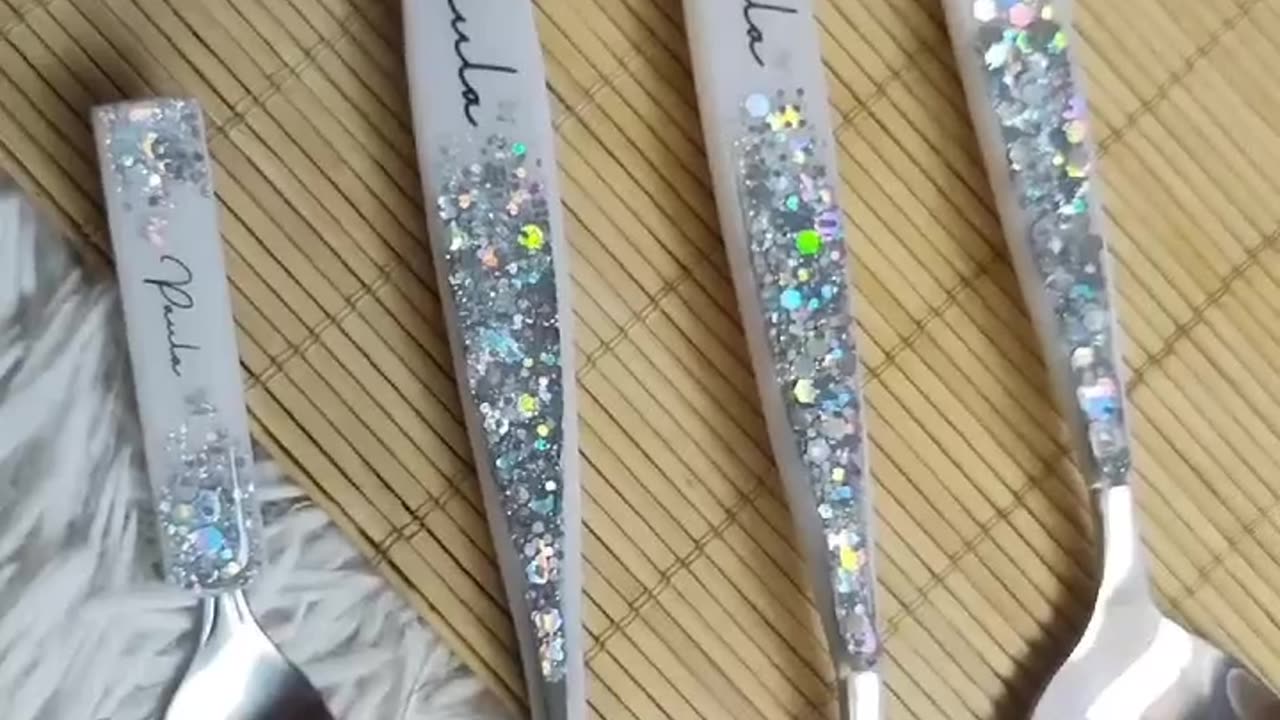 Nice RESIN designer spoons,forks etc