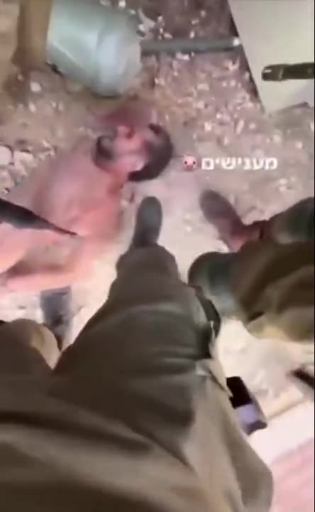 IDF assaults detained Palestinian