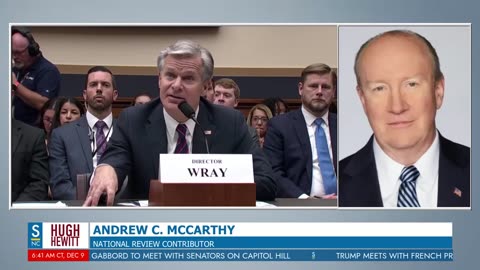 Does the FBI need to do counter-intelligence? Charles C.W. Cooke & Andrew McCarthy discuss with Hugh