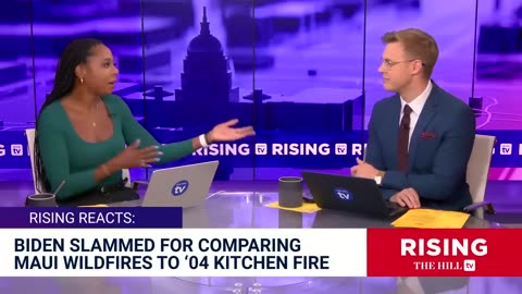 Biden in moui fire sarvy