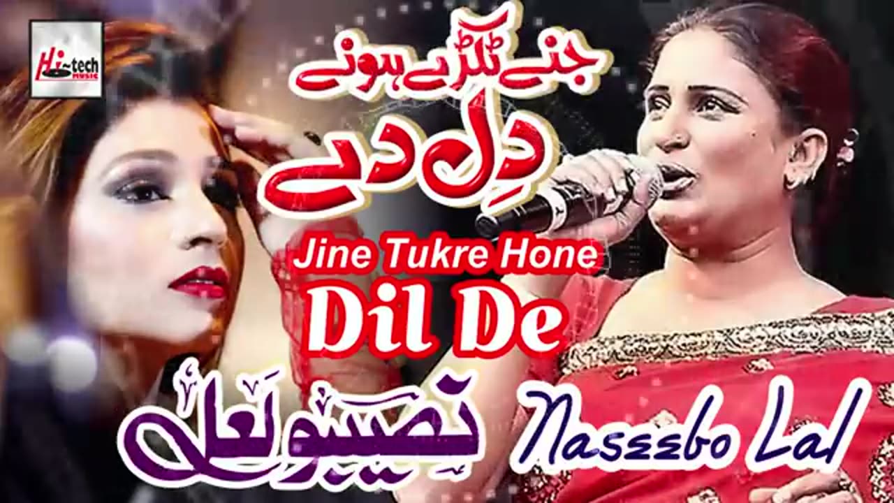 Jine Tukde Hone Dil De - Best of Naseebo Lal - HI-TECH MUSIC