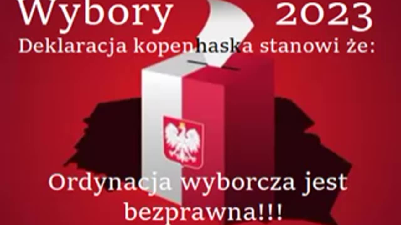 Ordynacja wyborcza nieważna - ukrywają "Deklarację Kopenhaską".