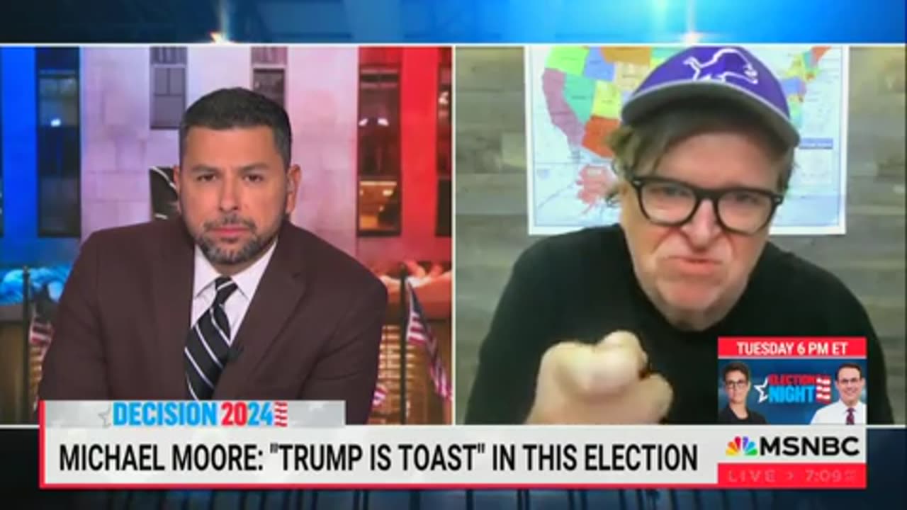 Michael Moore Predicts Kamala Harris Victory: 'Trump Is Toast'