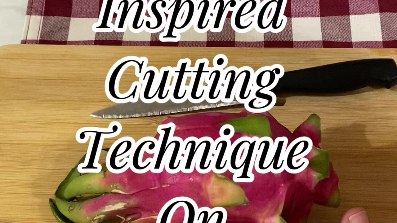 Dragon fruit flower cutting technique