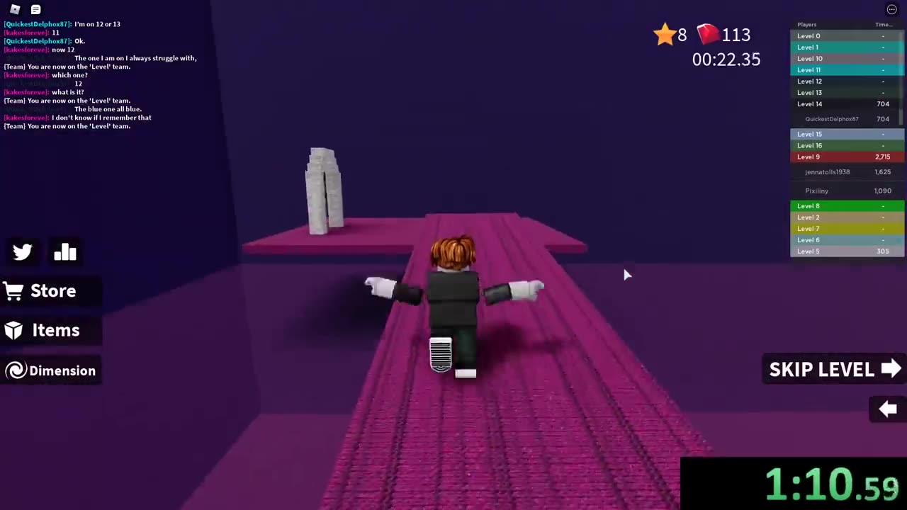 roblox speedrun