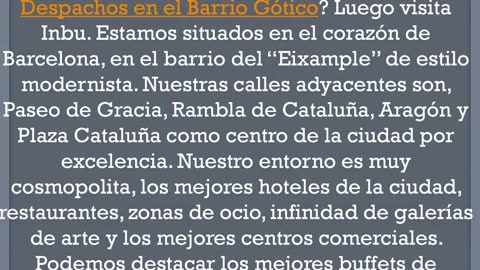 Consigue el mejor Servicio de Alquiler Despachos en el Barrio Gótico