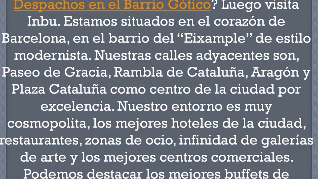 Consigue el mejor Servicio de Alquiler Despachos en el Barrio Gótico