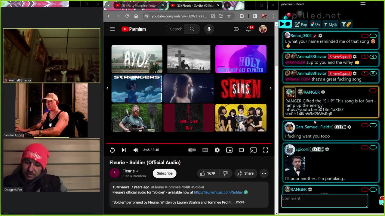 Friday Night ChillStream - Open Panel - #SipsForShips 🥃