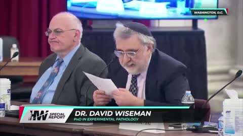 ( -0285 ) Scathing Dr. David Wiseman Presentation at Sen. Ron Johnson's Covid 19 Second Opinion Hearing