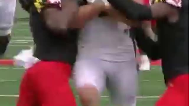 Purdue's Payne Durham Takes on the Entire Terps Defense | Big Ten Football