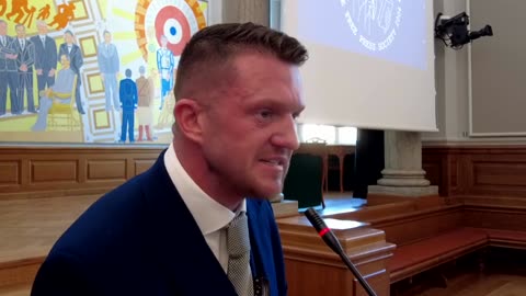 SILENC£D🔇Tommy Robinson💥Visits The Danish👀Parliament💥🔥😎