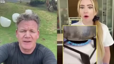 Gordon Ramsay reacts - cooking video (looks like a deep fried hockey puck).mp4