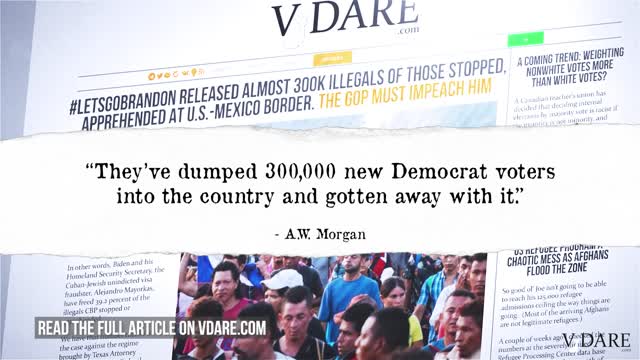 Nearly 300,000 Illegals Released Into United States | VDARE Video Bulletin