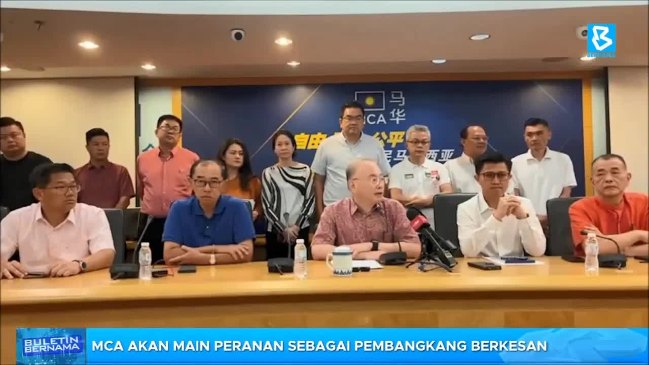 MCA akan main peranan sebagai pembangkang berkesan