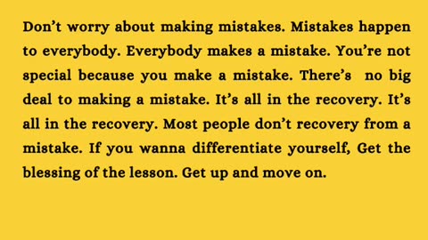 Get up & Move on 😔