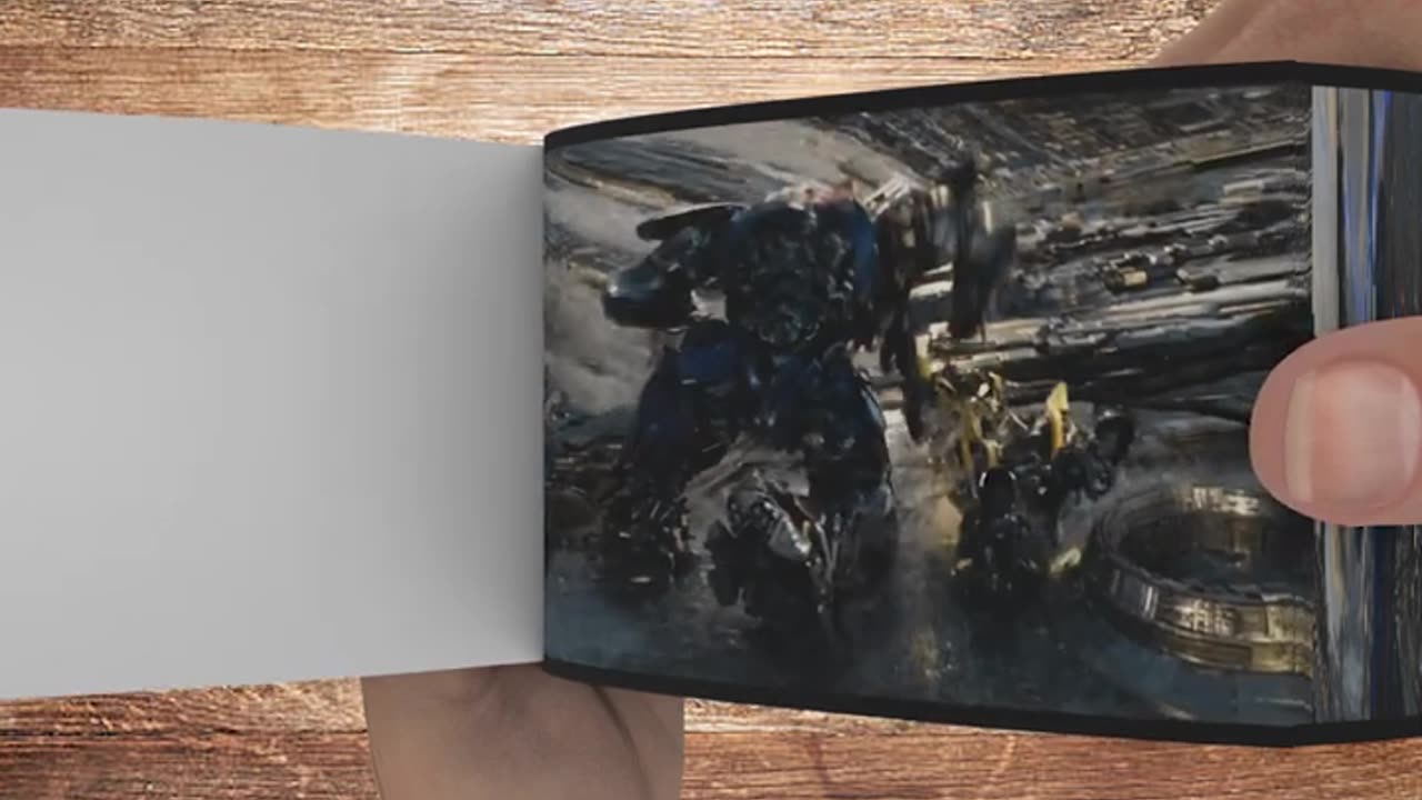 Transformers_movie flip book