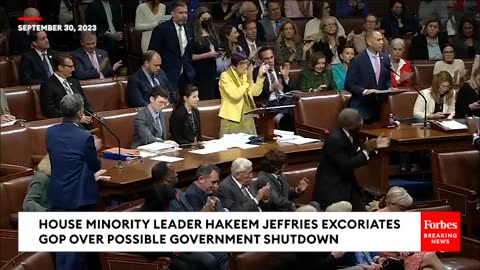 BREAKING NEWS- Jeffries Roasts Republicans Over Likely Government Shutdown, Impeachment Inquiry