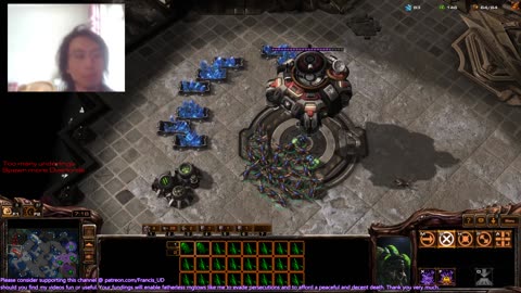 starcraft2 zvt on gresvan barely won, this silver tier 1 terran so freaking strong..