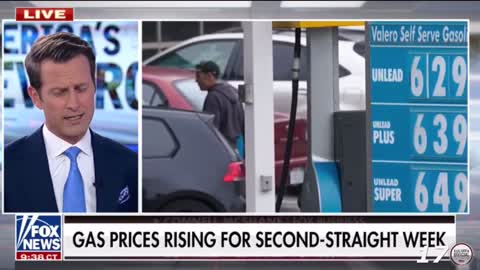 Gas prices rising for second straight week.