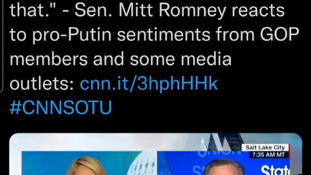 Utah RINO Romney and double standards going after Republicans (anyone talking about Putin)