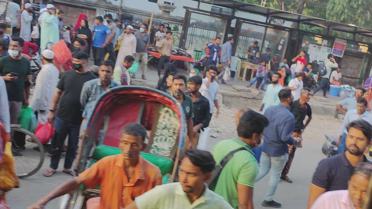 Every one Waiting for bus