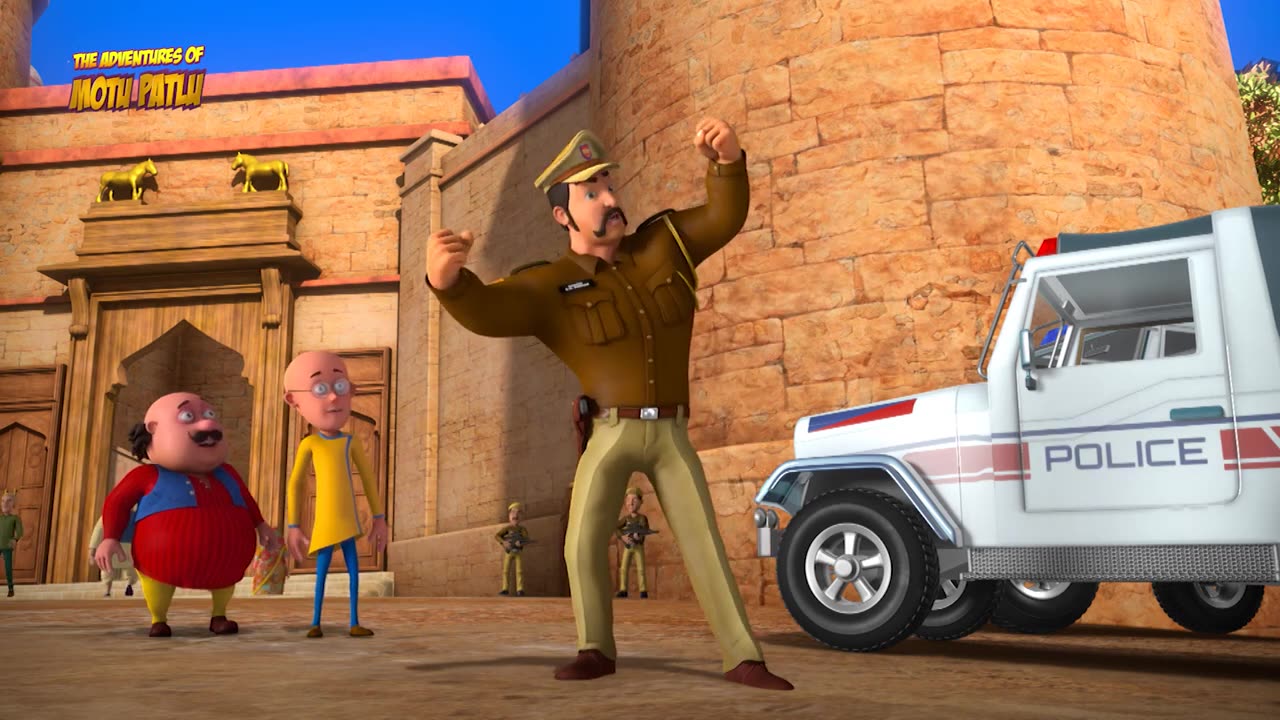 Terrorist In Jaisalmer Hindi Cartoon Motu Patlu New Episodes S13