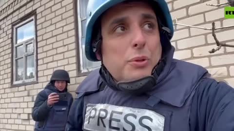 Press caught in shelling in Ukraine